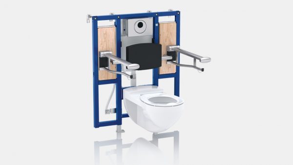  Geberit Duofix שרותים תלויים על קיר המתכווננים לגובה