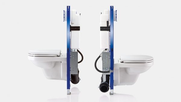  אלמנט התקנה ללא מחסום של Geberit Duofix לשירותים תלויים על הקיר