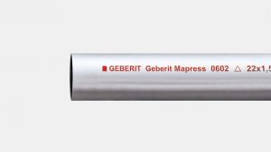 צינורות Geberit Mapress מפלדה, ציפוי אבץ חיצוני