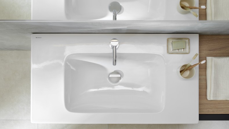 כיור רחצה iCon עם מדף